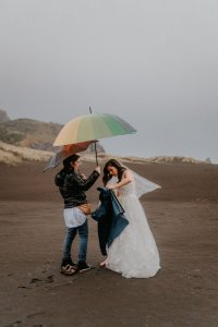 A glimpse behind the scenes of Harriett Falvey's latest collection